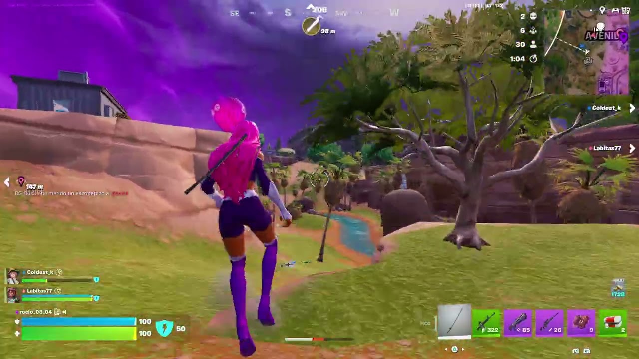 JUGANDO AL FORNITE EN ESCUADRONES  Y JUGAMOS EN TRIO