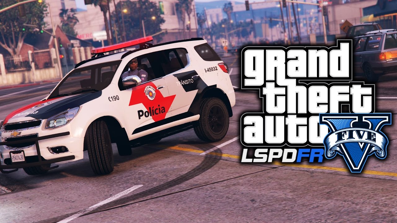 GTA V VIDA POLICIAL - BANDIDO FAZ REFÉM E INVESTIGAÇÃO DE HOMICIDIO PMESP | Ep 33 LSPD