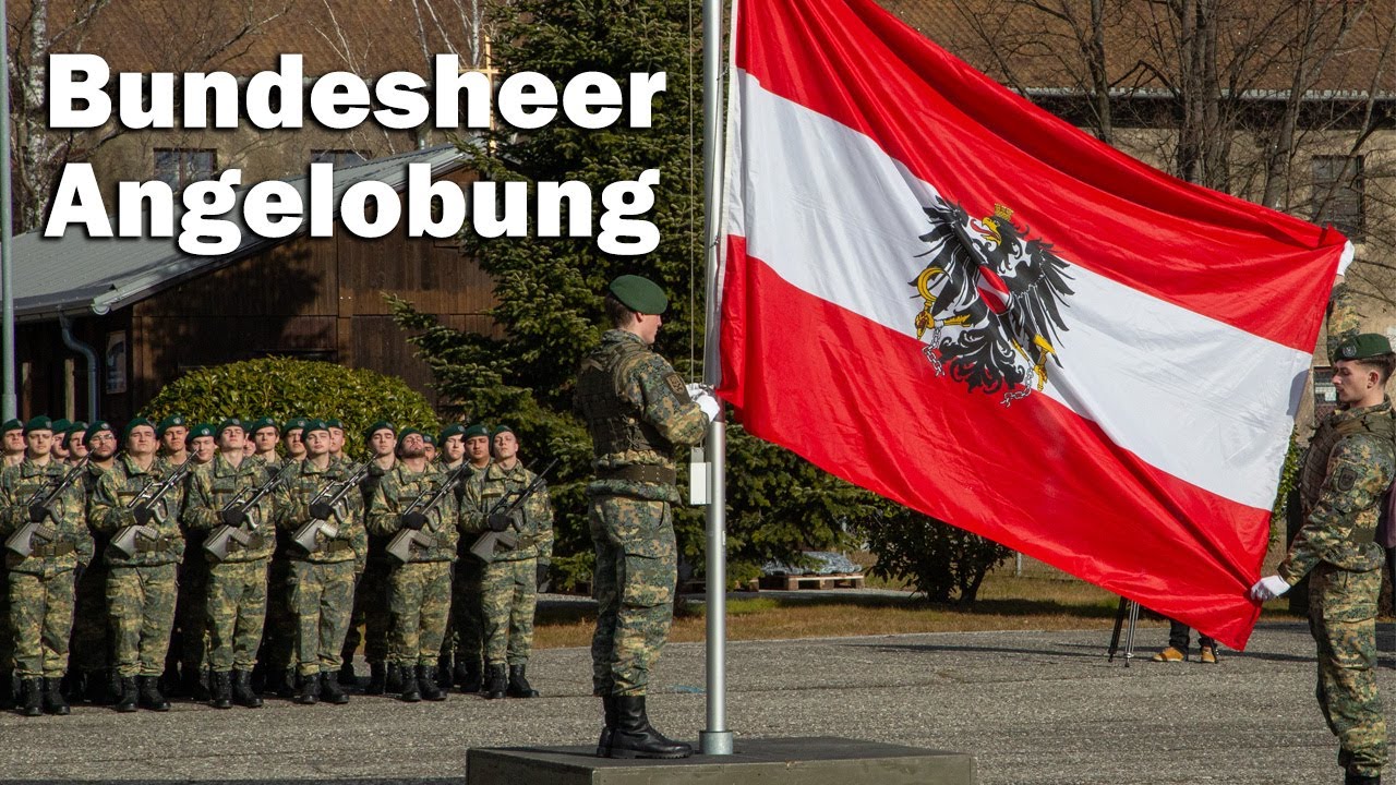 Angelobung des 🇦🇹 Bundesheeres in Graz | Feierliche Zeremonie in der Belgier Kaserne