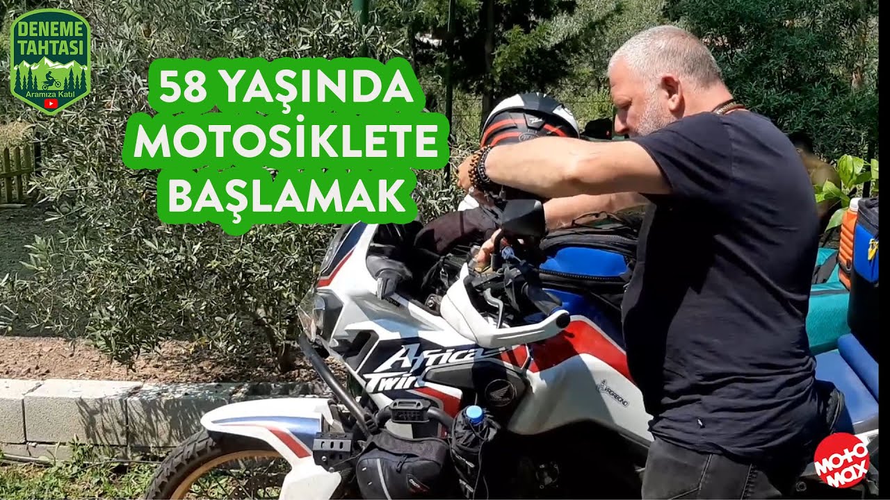 58 Yaşında Motosiklet Alıp Tura Çıkmak | Honda Africa Twin