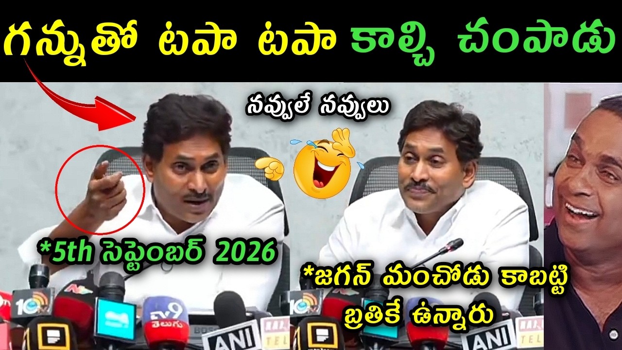 Ys Jagan comments on YSR death and Ys Raja Reddy death trolls | ys Jagan latest press meet trolls |