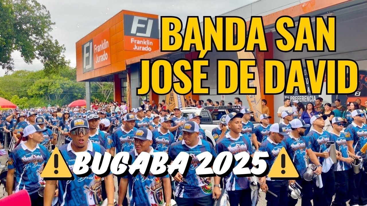 ⚠️BANDA INDEPENDIENTE SAN JOS&Eacute; DE DAVID⚠️FUNDACION 162 BUGABA 2025⚠️SALIDA⚠️