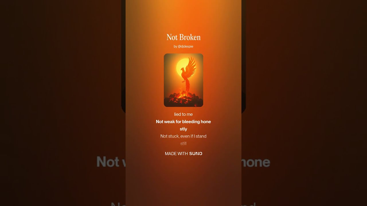 Not Broken (#ai  Generated)