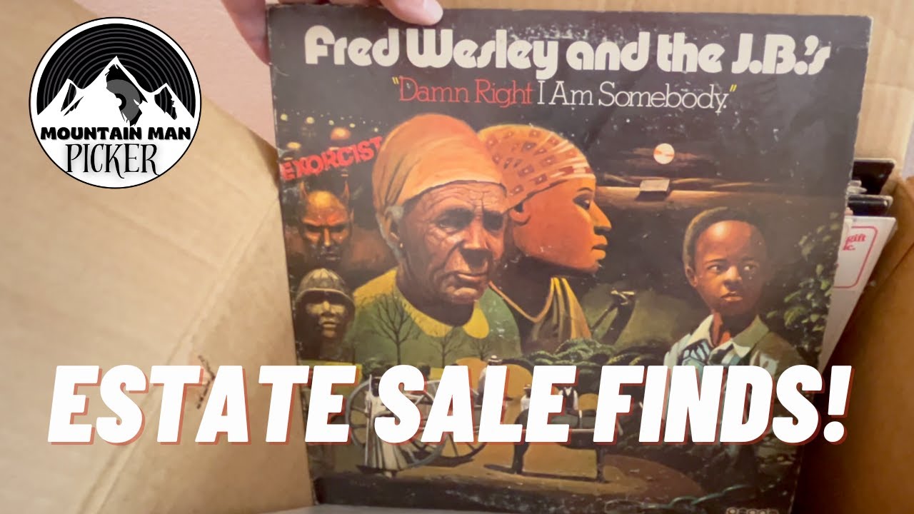 Hunting For Vinyl Records at Estate Sales | Estate Sale Finds | Picking Records | Reselling DVD & CD