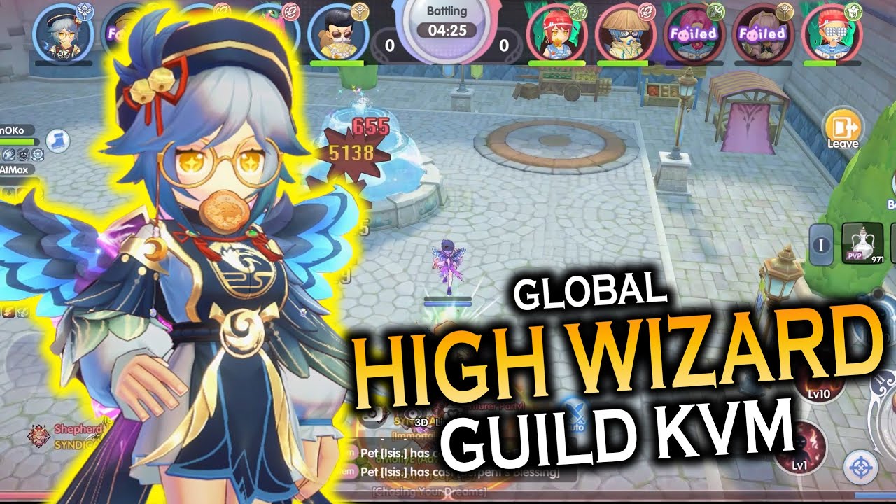 ROX GLOBAL &mdash; VIT High Wizard KVM Gameplay [Best matches]