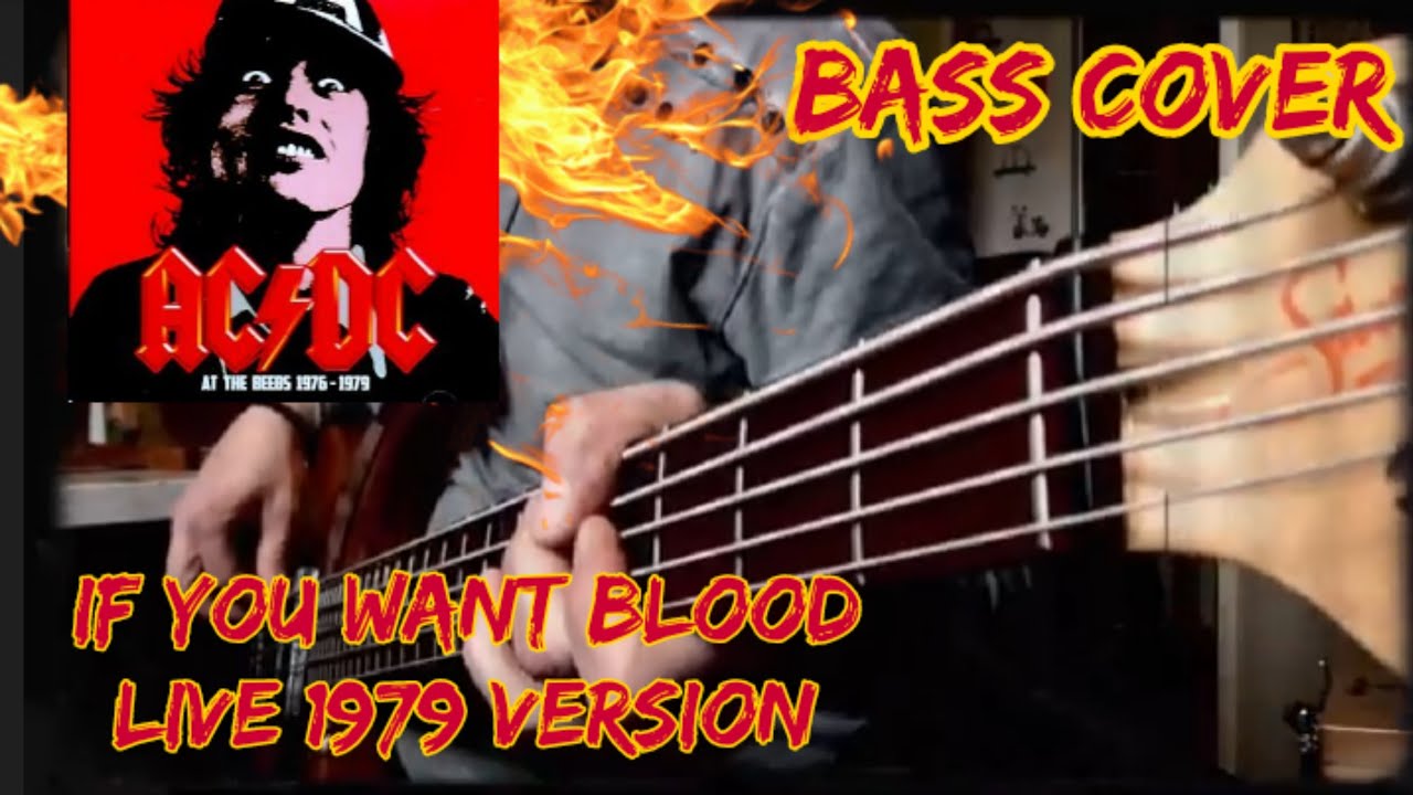 AC/DC - If you want blood (live 1979 version) - bass cover