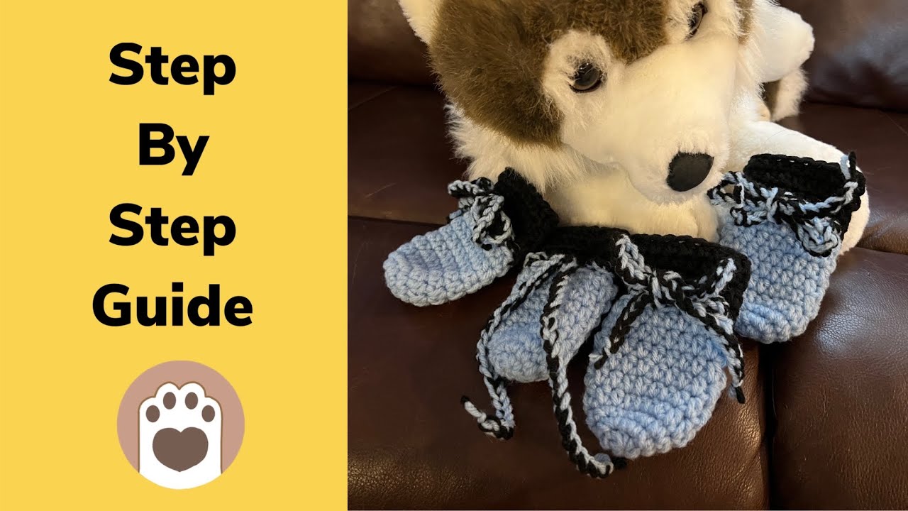 Dog Booties - Crochet Tutorial