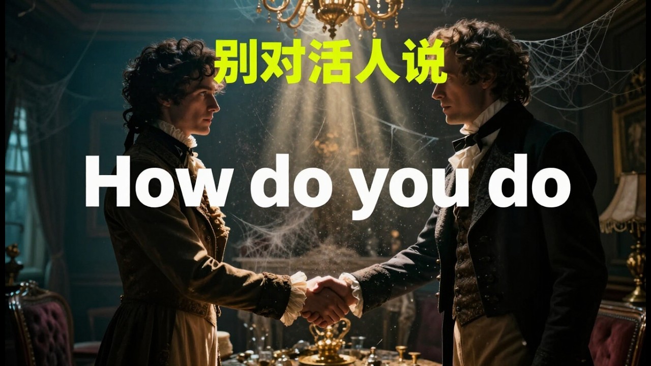 别再被教科书骗了！How do you do 并不是问“你好”--（通过“中文学英文”）