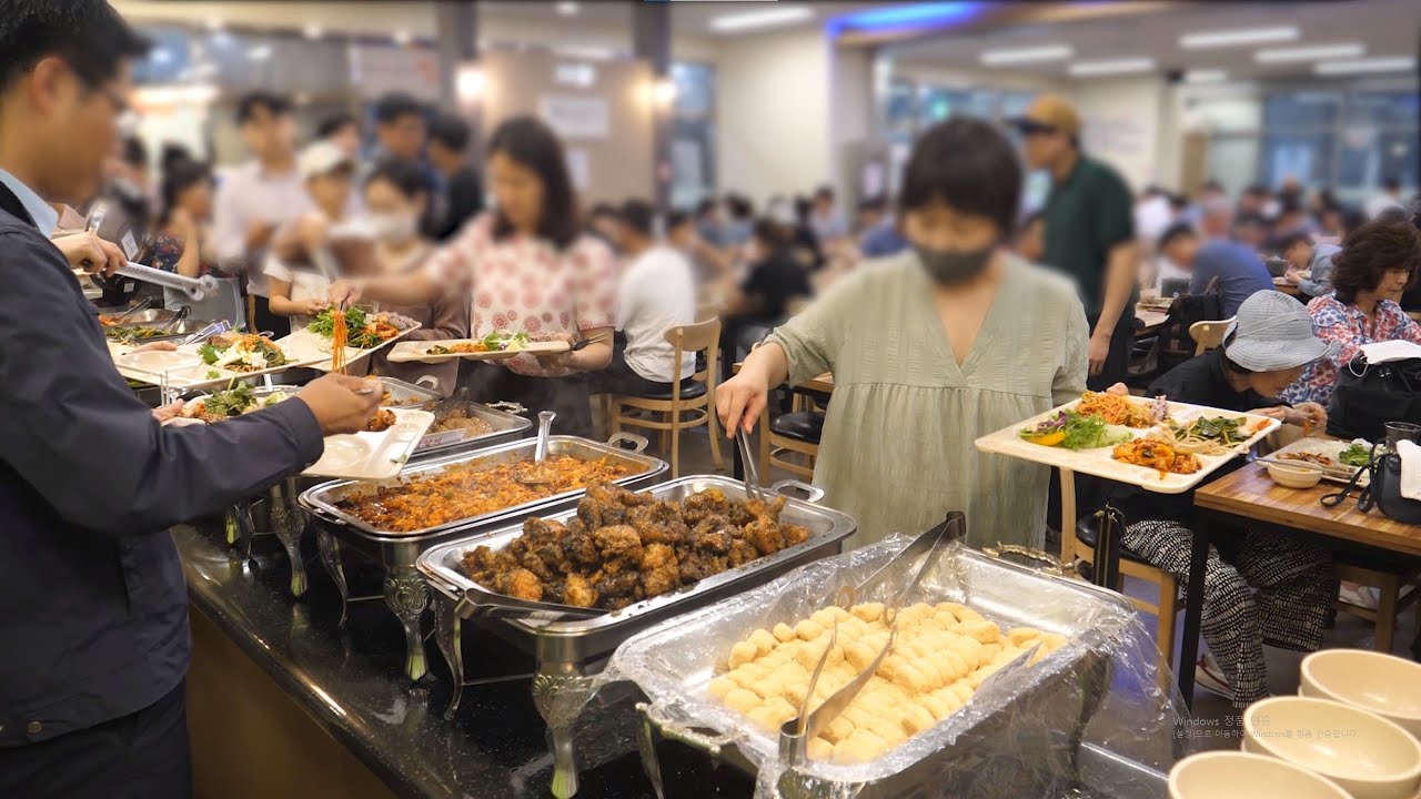 요즘 물가에 말도 안되는!가성비 한식뷔페,김밥집 영상 몰아보기!/Korean buffet,kimbap/Korean Street food