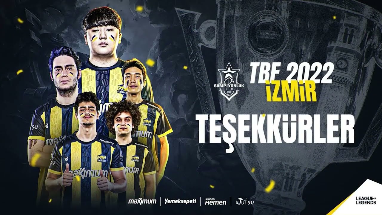 İZMİR'DEN BİR FENERBAHÇE GEÇTİ! 💛💙 | LOL | TBF 2022 AFTERMOVIE | Fenerbahçe Espor