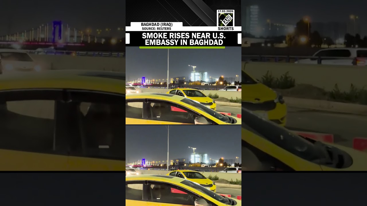 Cloud of smoke seen near US Embassy in Baghdad