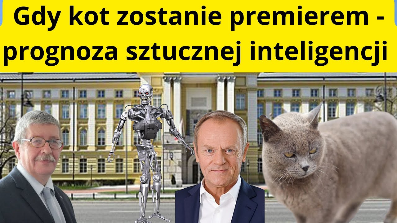 Co by się stało, gdyby kot został w Polsce premierem - przewidywanie Sztucznej Inteligencji