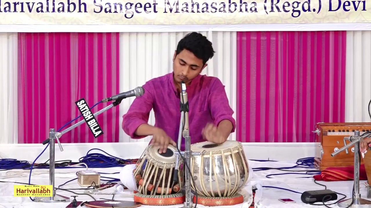 VINAY MUNDEY :- TABLA | MUSIC COMPETITION | 142th HARIVALLABH SANGEET SAMMELAN 2017