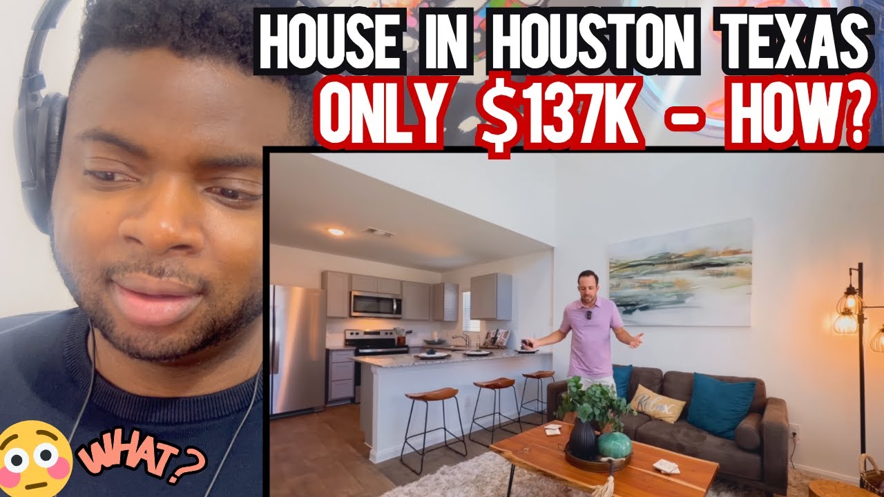 Brit Reacts To BRAND NEW HOUSTON TEXAS HOUSE FOR ONLY $137K! HOW SO CHEAP?
