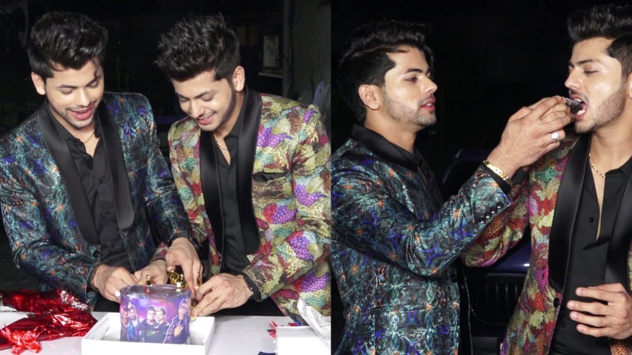 Siddharth Nigam And Brother Abhishek Nigam Birthday Cake Cutting Celebration 2021 HD Video