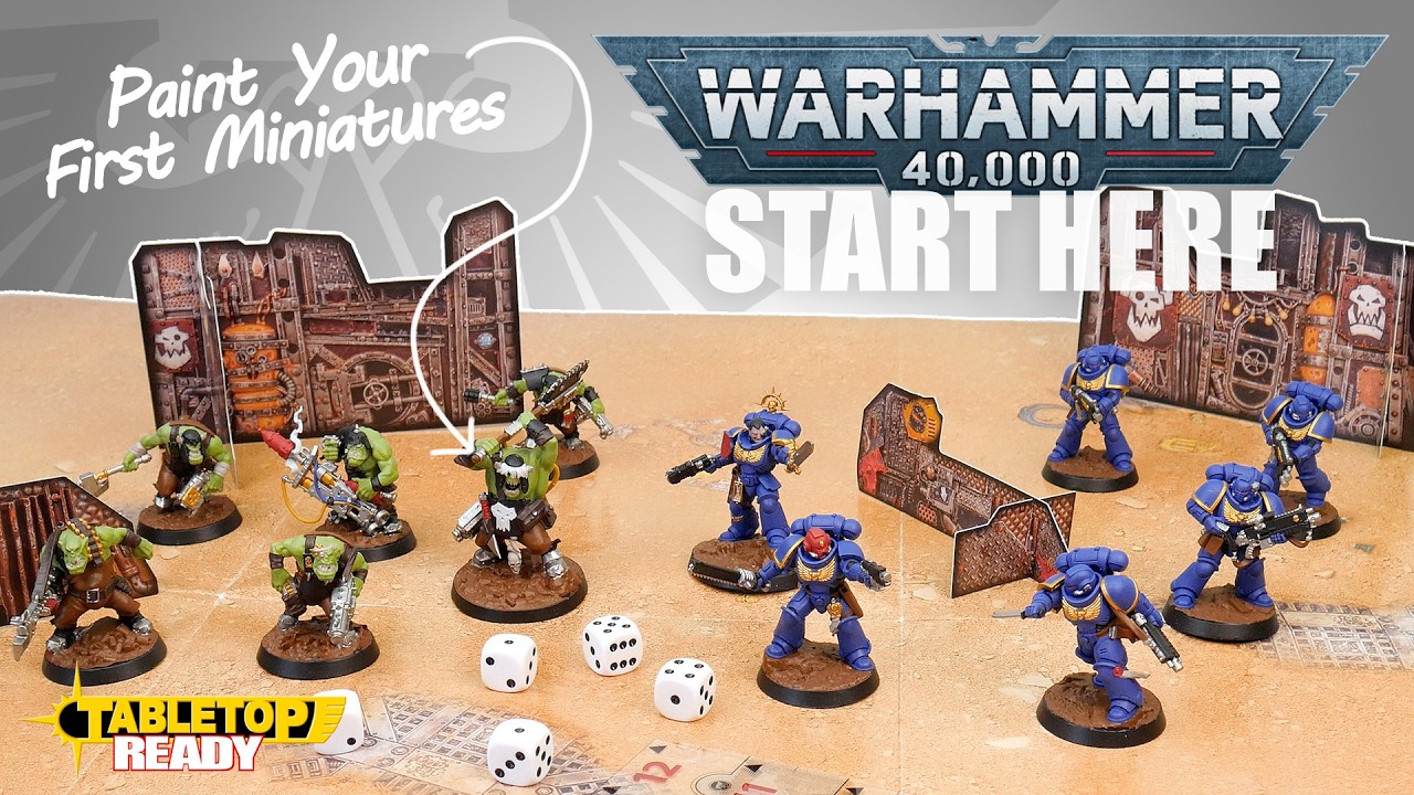 How to Paint Your First Warhammer 40K Miniatures | Beginner&rsquo;s Guide