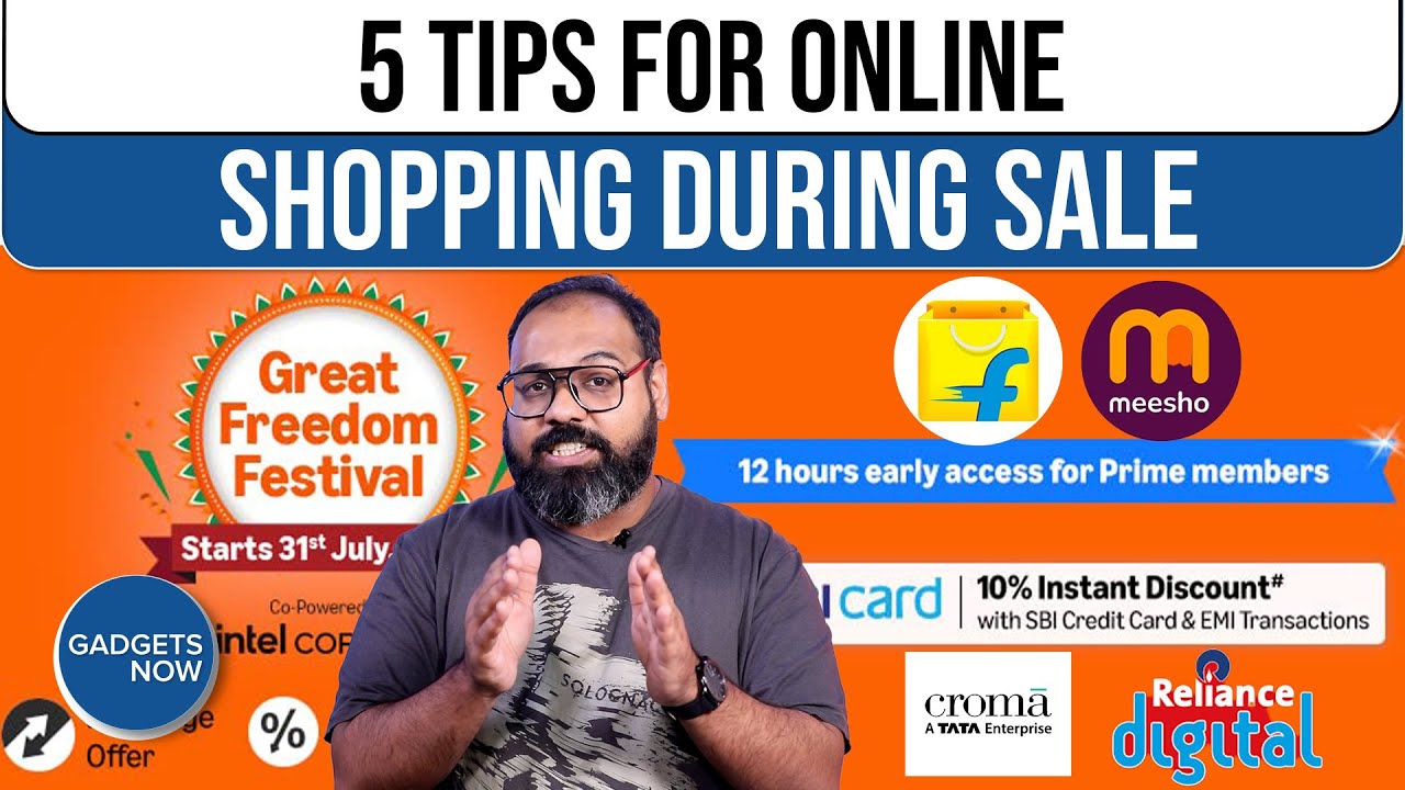5 Tips to Get the Best Deals during sale on Amazon, Flipkart and other online websites