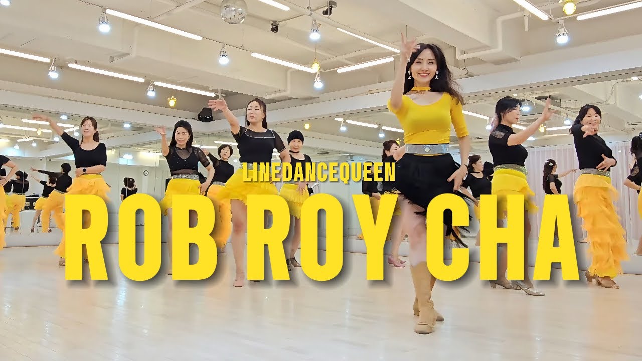 Rob Roy Cha Line Dance l Intermediate l 롭 로이 차 라인댄스 l Linedancequeen l Junghye Yoon