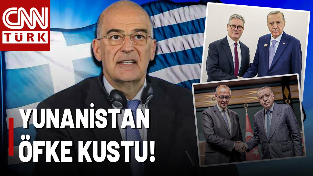 Yunan Savunma Bakanı T&uuml;rkiye'yi Hedef Aldı: Atina, Starmer ve Merz'in Ziyaretlerinden Rahatsız!