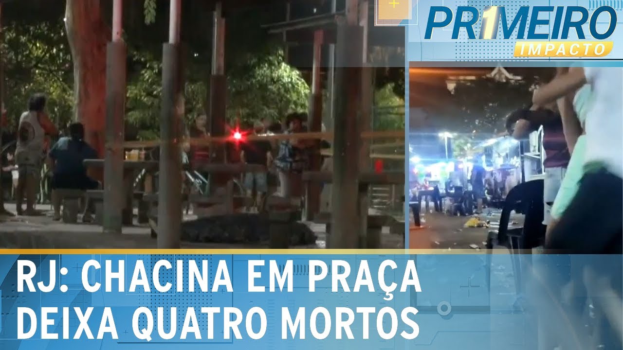 Quatro morrem em ataque a tiros em bar do Rio de Janeiro | Primeiro Impacto (19/08/24)