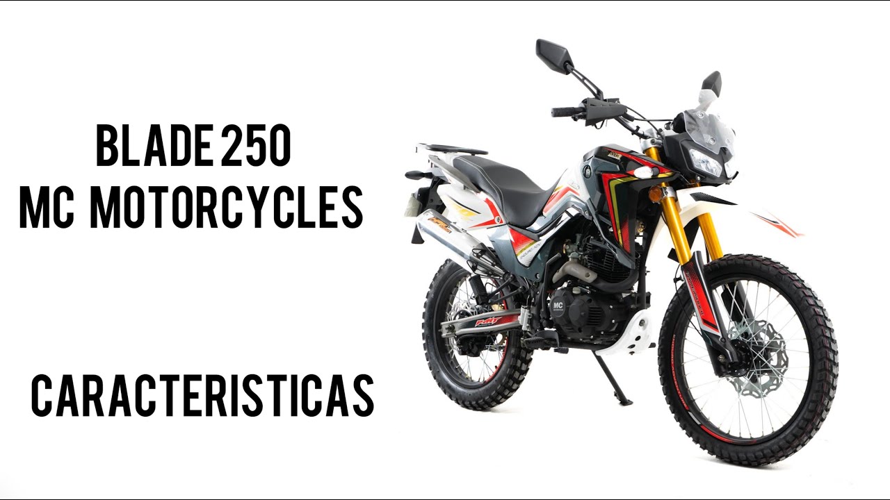 Características de BLADE 250 de MC Motorcycles Venezuela