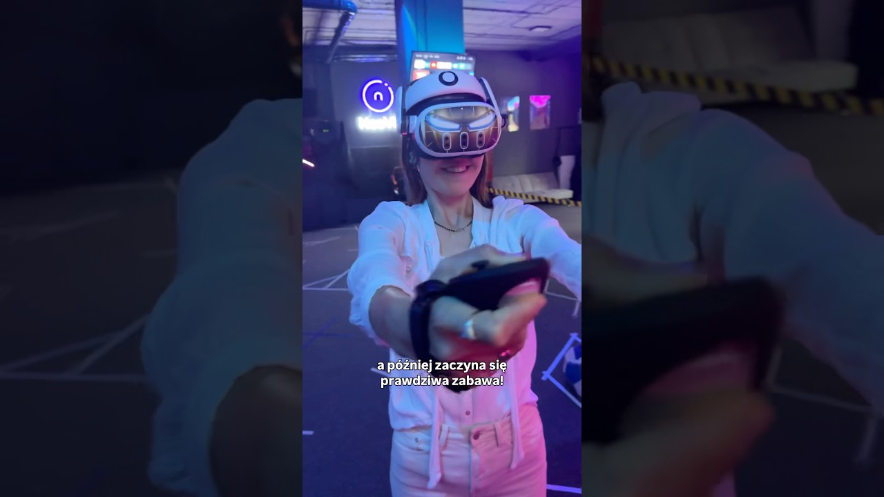 Pierwszy raz na VR! 🎮 #vr #gry #warszawa #lifestyle