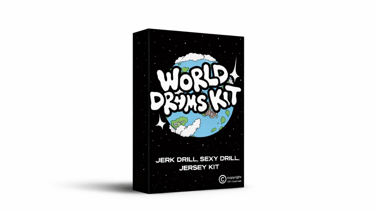 [+160] Jerk Drill X Sexy Drill X Jersey Drums Kit - 