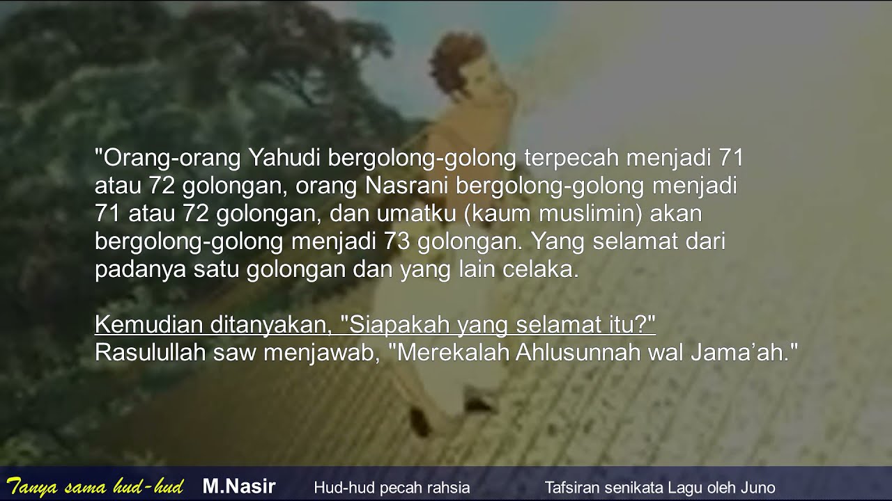 Tanya sama hud-hud pecah rahsia - Juno