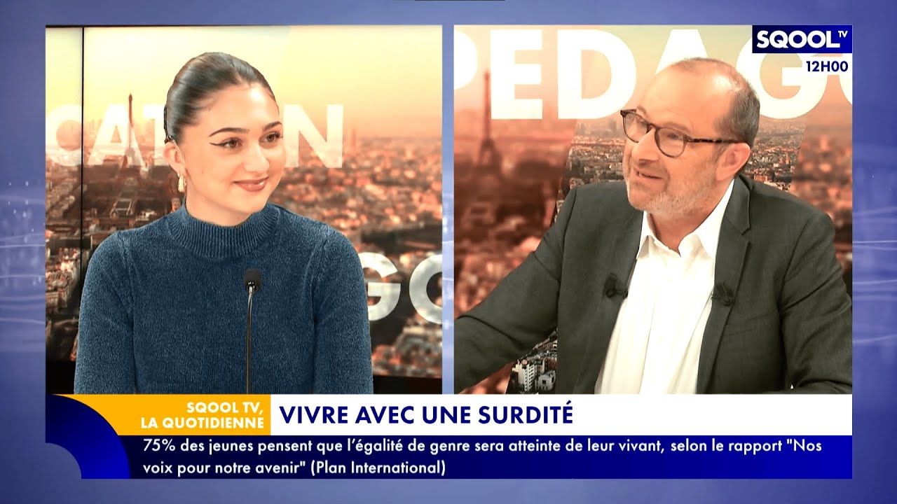 La Quotidienne (13/05/2024) - Vivre avec une surdité : le témoignage de Rose Paynel