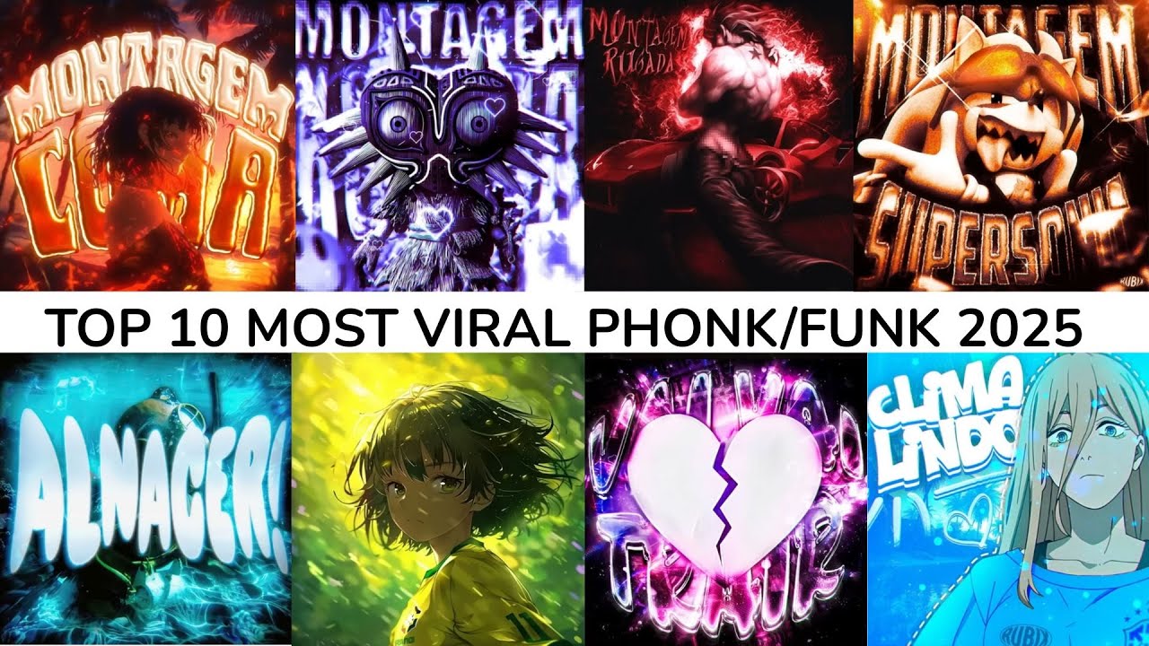 TOP 10 MOST VIRAL PHONK/FUNK 2025 PLAYLIST 🎵🎶