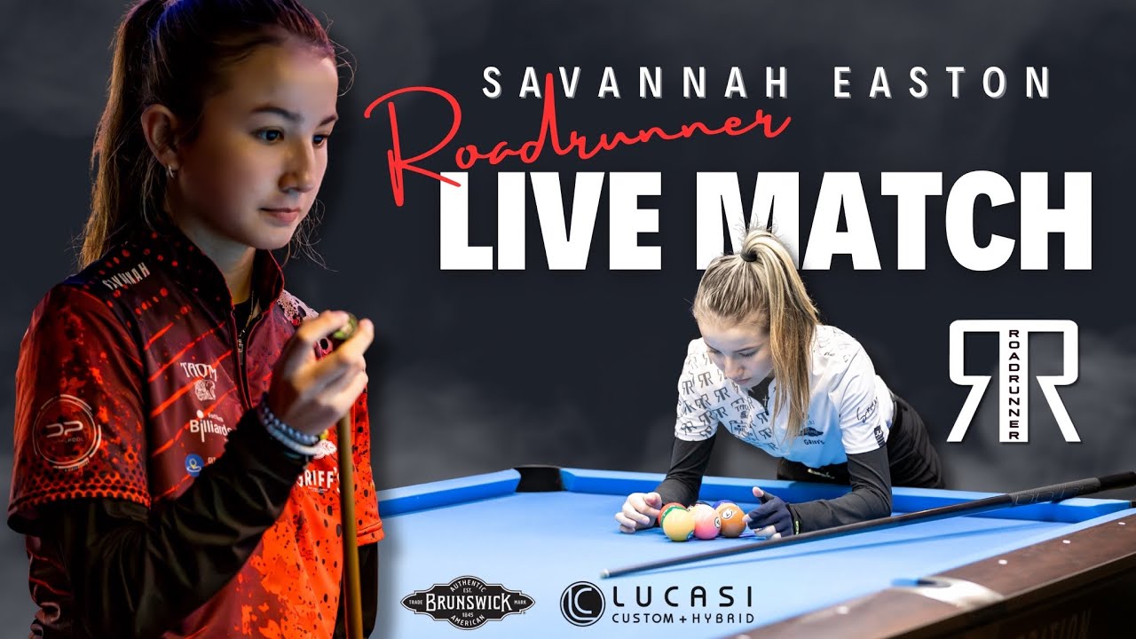 Savannah Easton Invitational at Aloha Billiards - Savannah Easton vs Keegan Badour