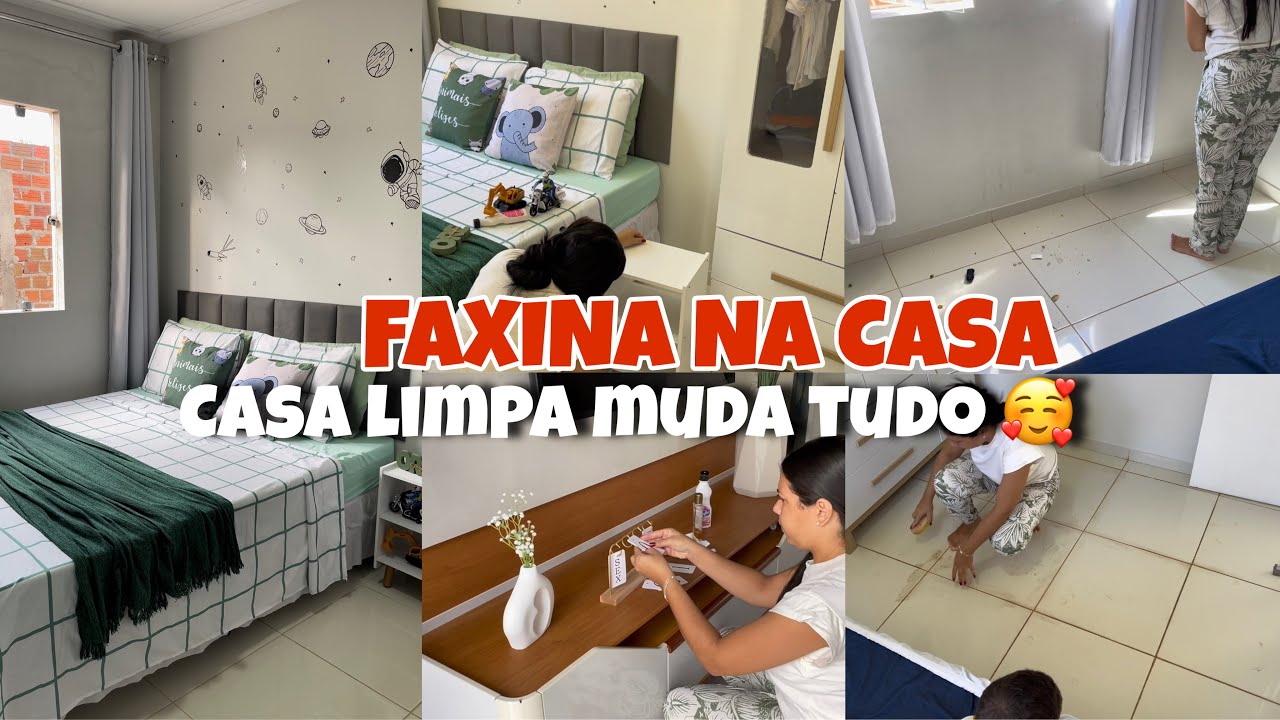 30 DIAS SEM FAXINAR😩ANTES E DEPOIS DA FAXINA|TRANSFORMEI O QUARTO DEIXANDO ACONCHEGANTE E ACOLHEDOR