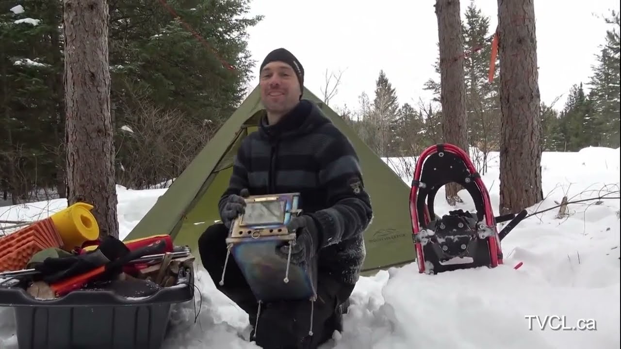 Le Randonneur Masqué - Tente chauffée et scie sauteuse!