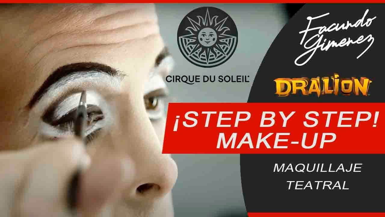 CIRQUE DU SOLEIL MAKEUP - DRALION  - CLOWN GIOVANNI