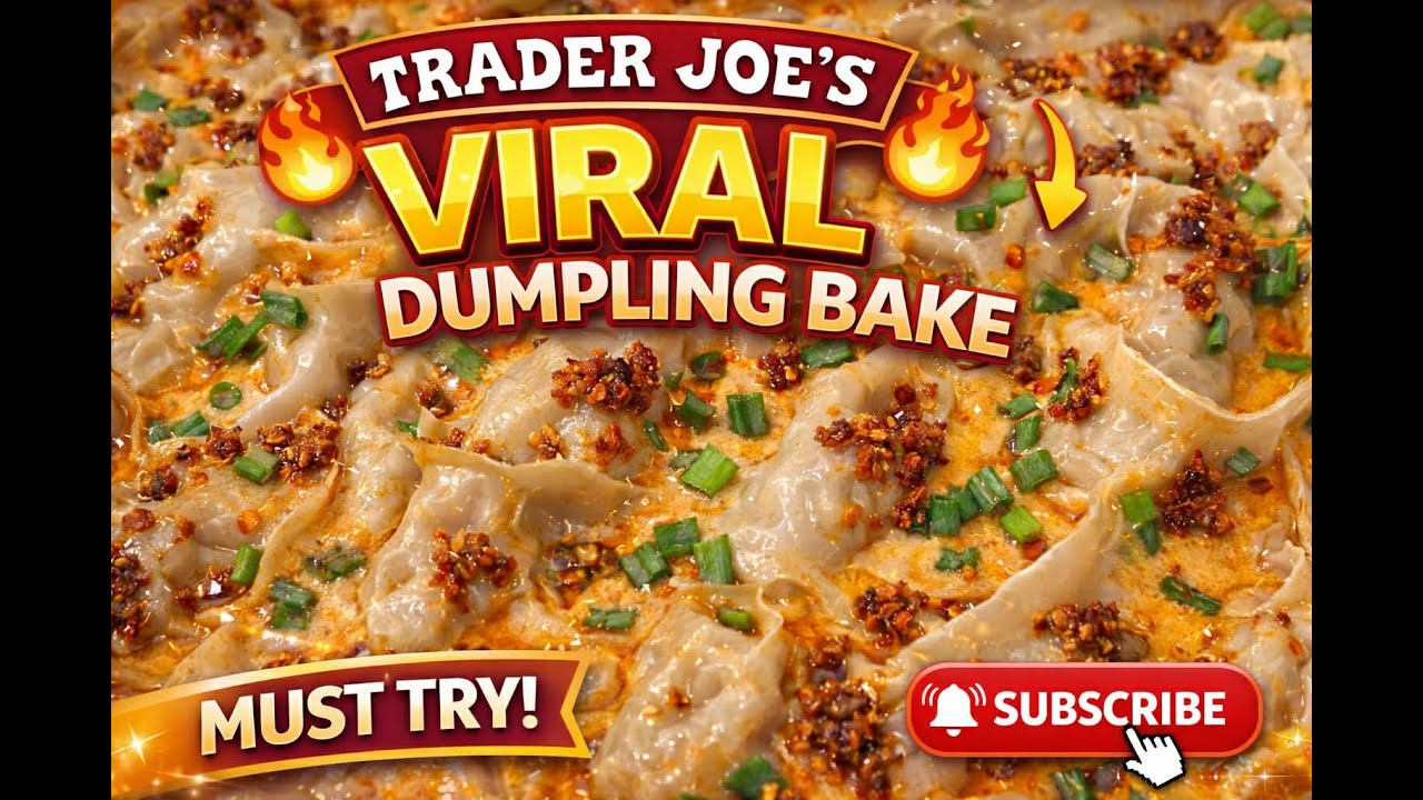 Вирусная выпечка с пельменями от Trader Joe's ~ Простой и уютный ужин на одной сковороде