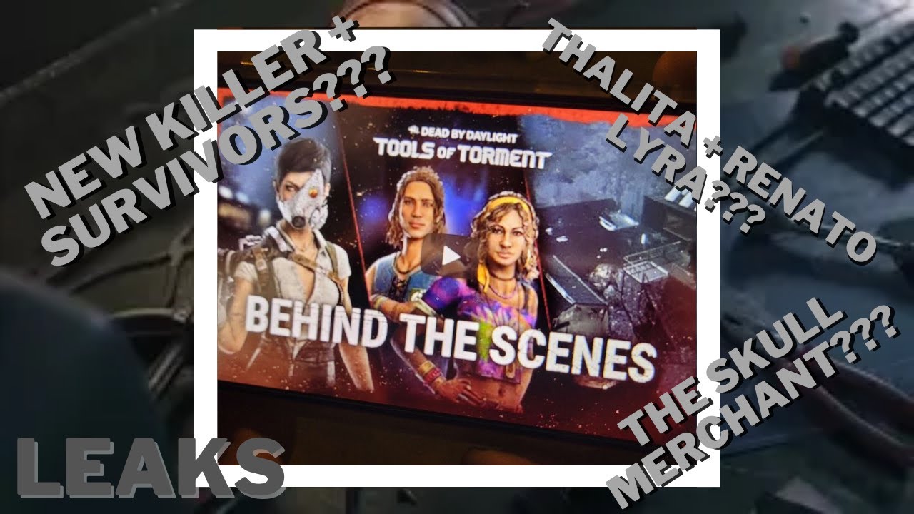 KILLER and SURVIVOR visuals LEAKED??? - Dead by Daylight