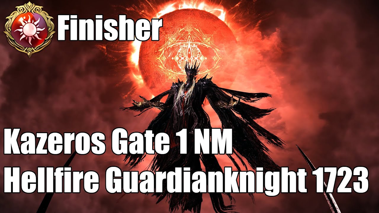 [Lost Ark] Hellfire Successor Guardianknight - Kazeros Normal Mode Gate 1  - 1723