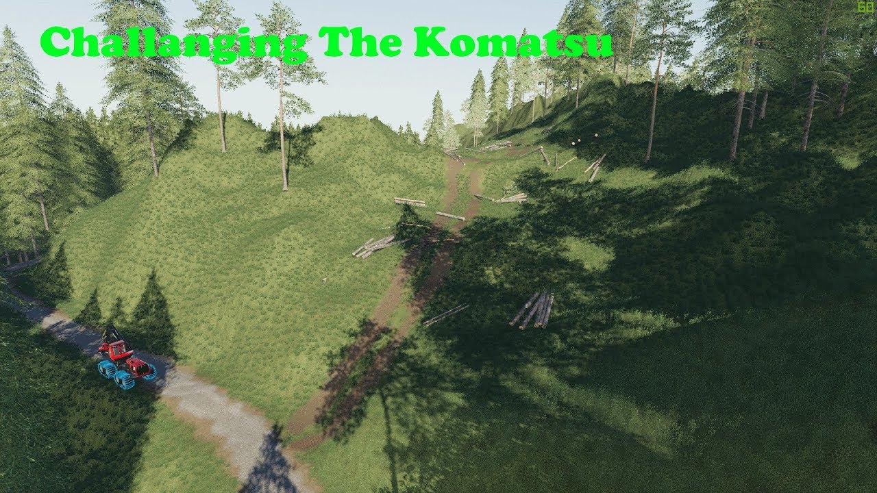 FS19 | Logging On Bergholmen | Will The Komatsu Survive? | Timelapse | S1 EP8