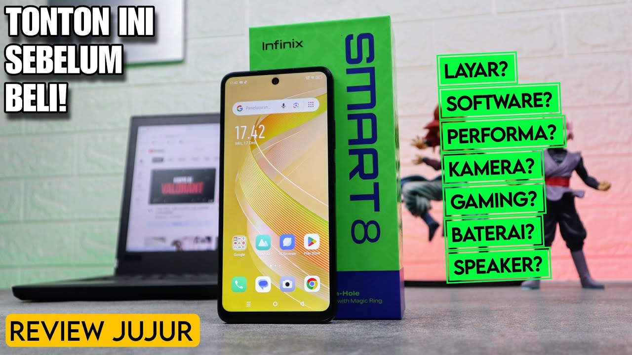 TONTON INI DULU SEBELUM BELI! REVIEW JUJUR INFINIX SMART 8