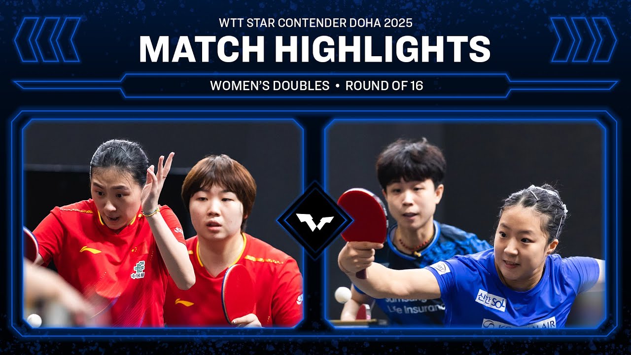 Kuai/Chen vs Shin/Joo | WD R16 | WTT Star Contender Doha 2026