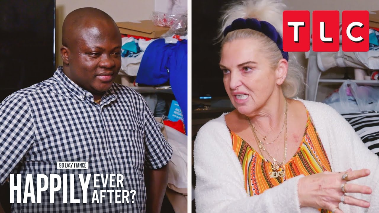 Angela's Bedroom Is a Mess | 90 Day Fianc&eacute;: Happily Ever After | TLC