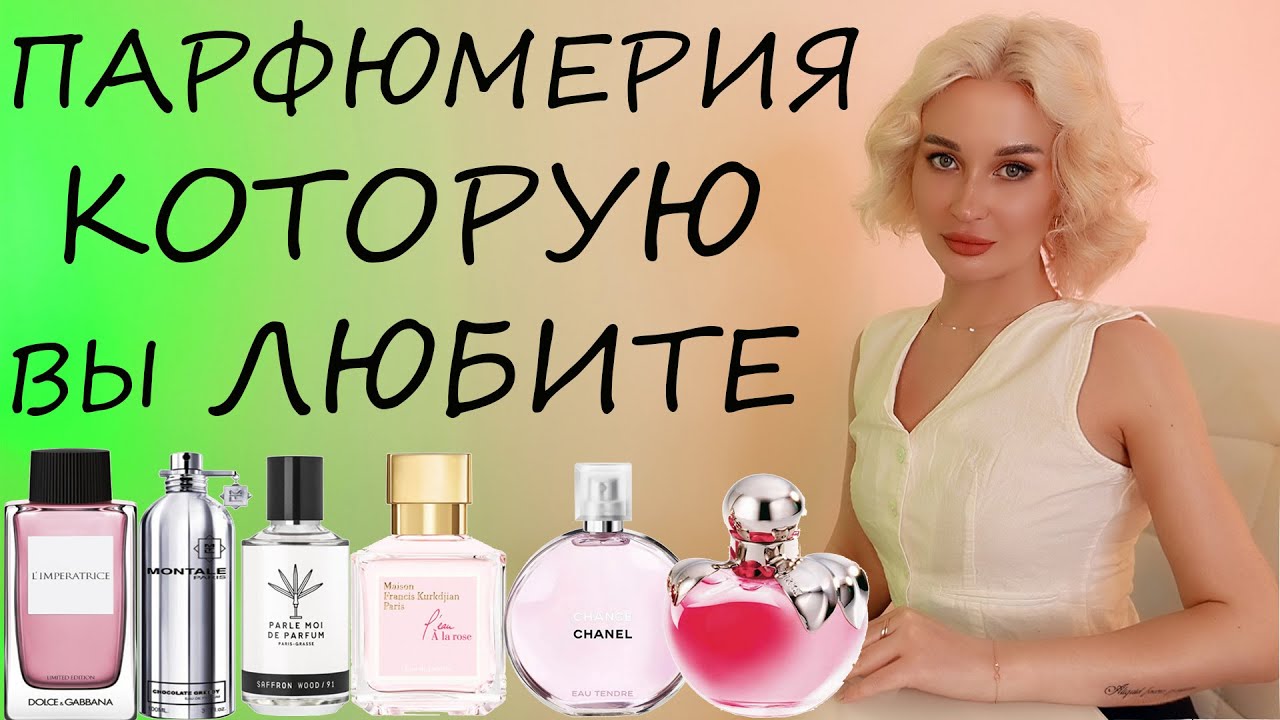 ПАРФЮМЕРИЯ КОТОРУЮ ВЫ ЛЮБИТЕ