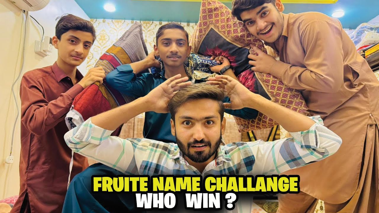 Fruite Name Challenge: Who Will Win? New Vlog 