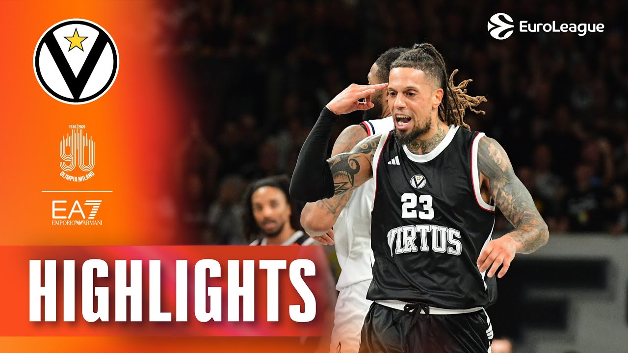 Second-Quarter Swing Decides It | Virtus - Milan | R19 BASKETBALL HIGHLIGHTS 2025-26