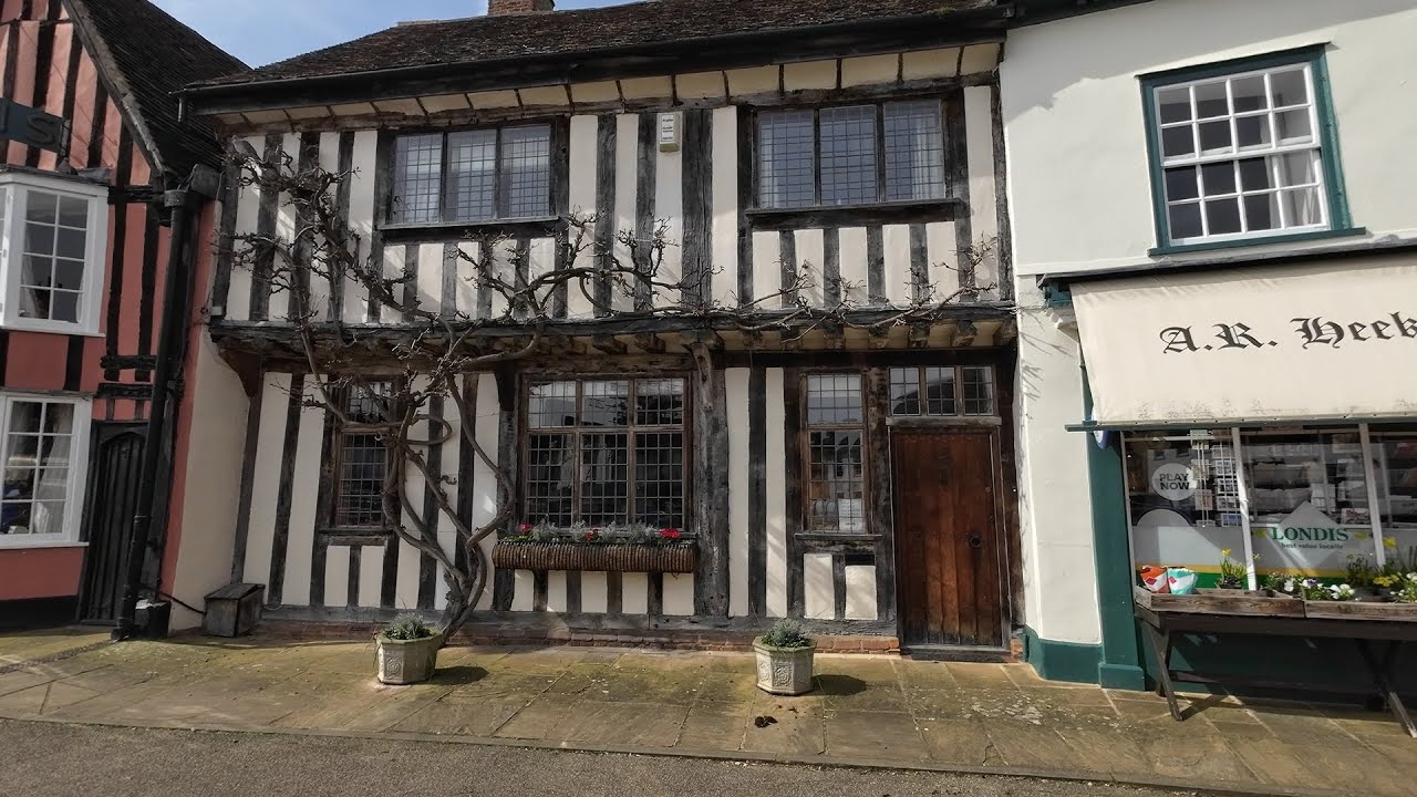 Lavenham - One of the best preserved medieval towns in England