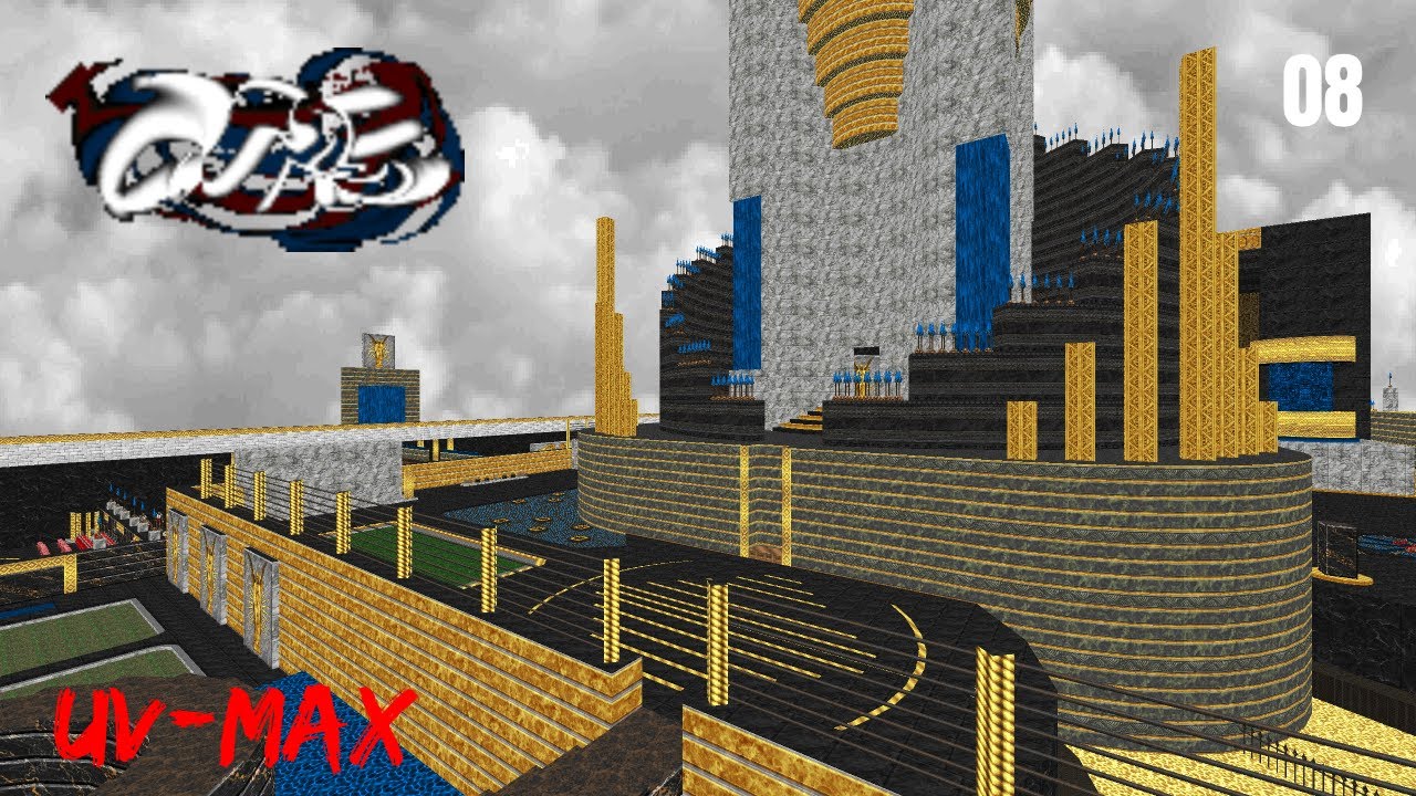 Doom II: Death in Excess - Map 08: Divinity UV-Max
