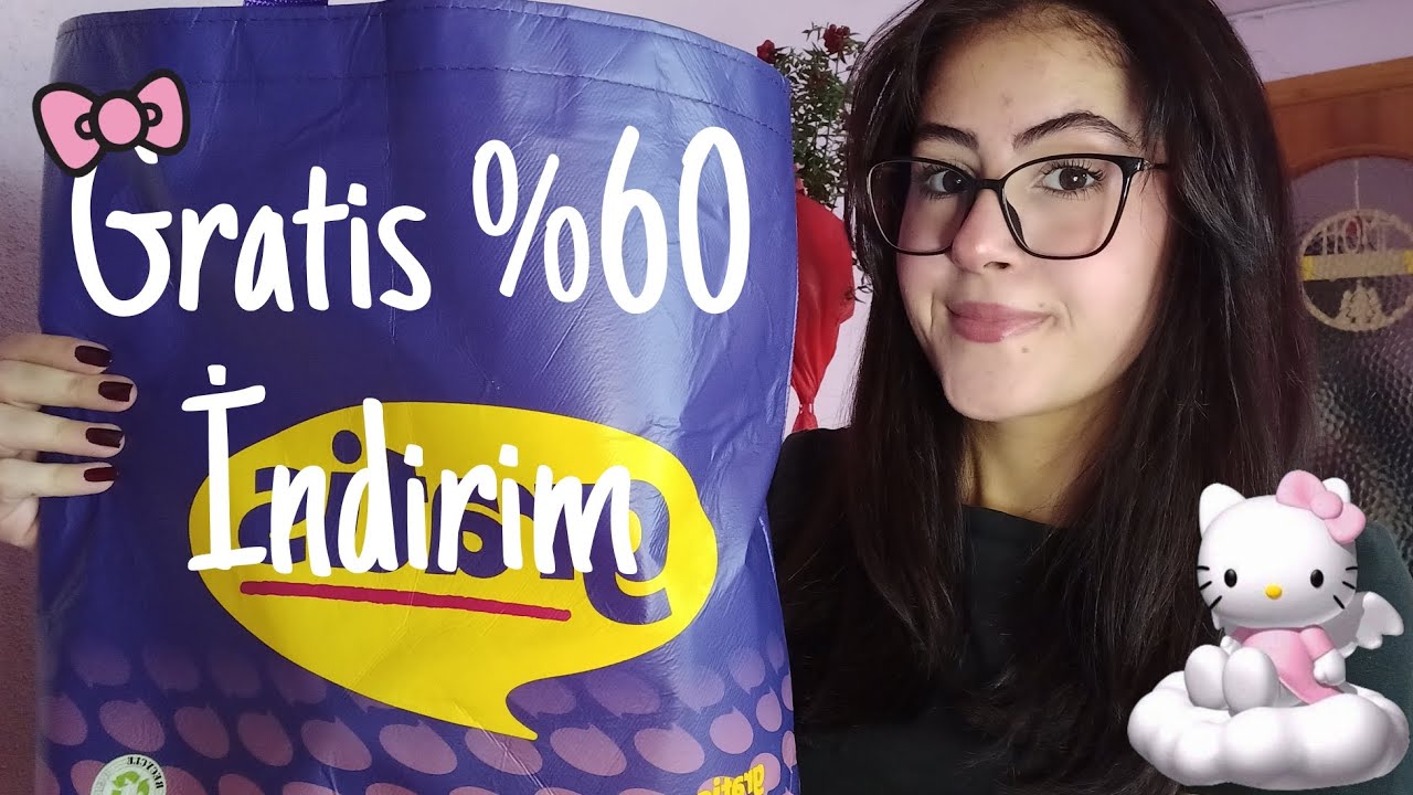 Gratis İndiriminden Aldıklarım 🛍️ | Üç Binden Bine Düşen İndirim 🥳