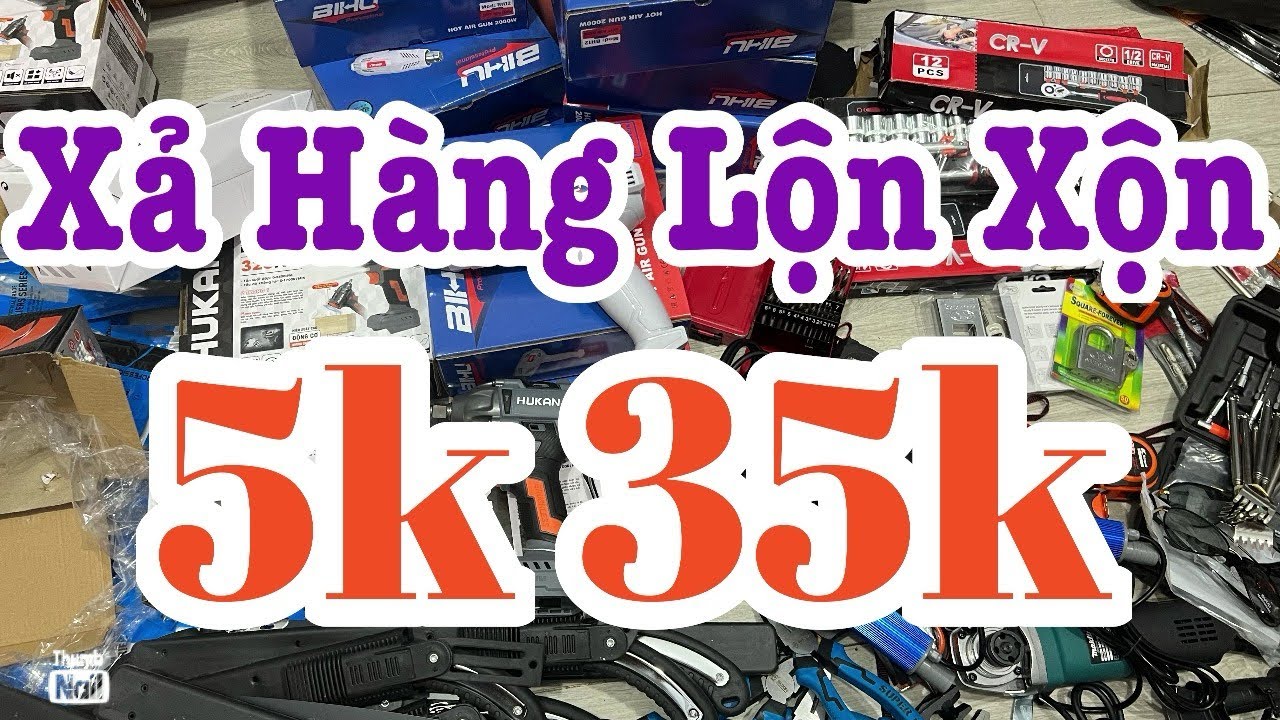 Nay e xã lỗ hàng tồn kho 60k máy hàn,máy bào,bơm tỏm,bơm pin,giá nát thị trường máy  mài , đèn led