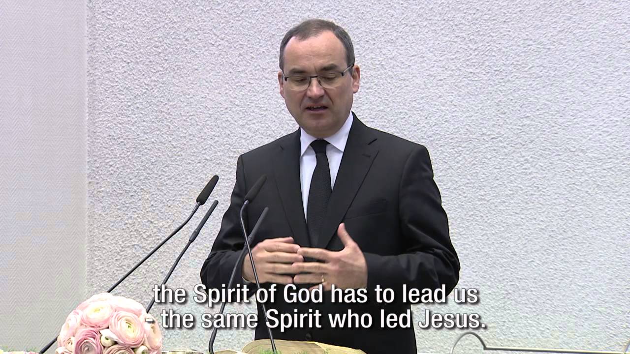 Chief Apostle Schneider in Karlsruhe (germany): Guidance through the Holy Spirit
