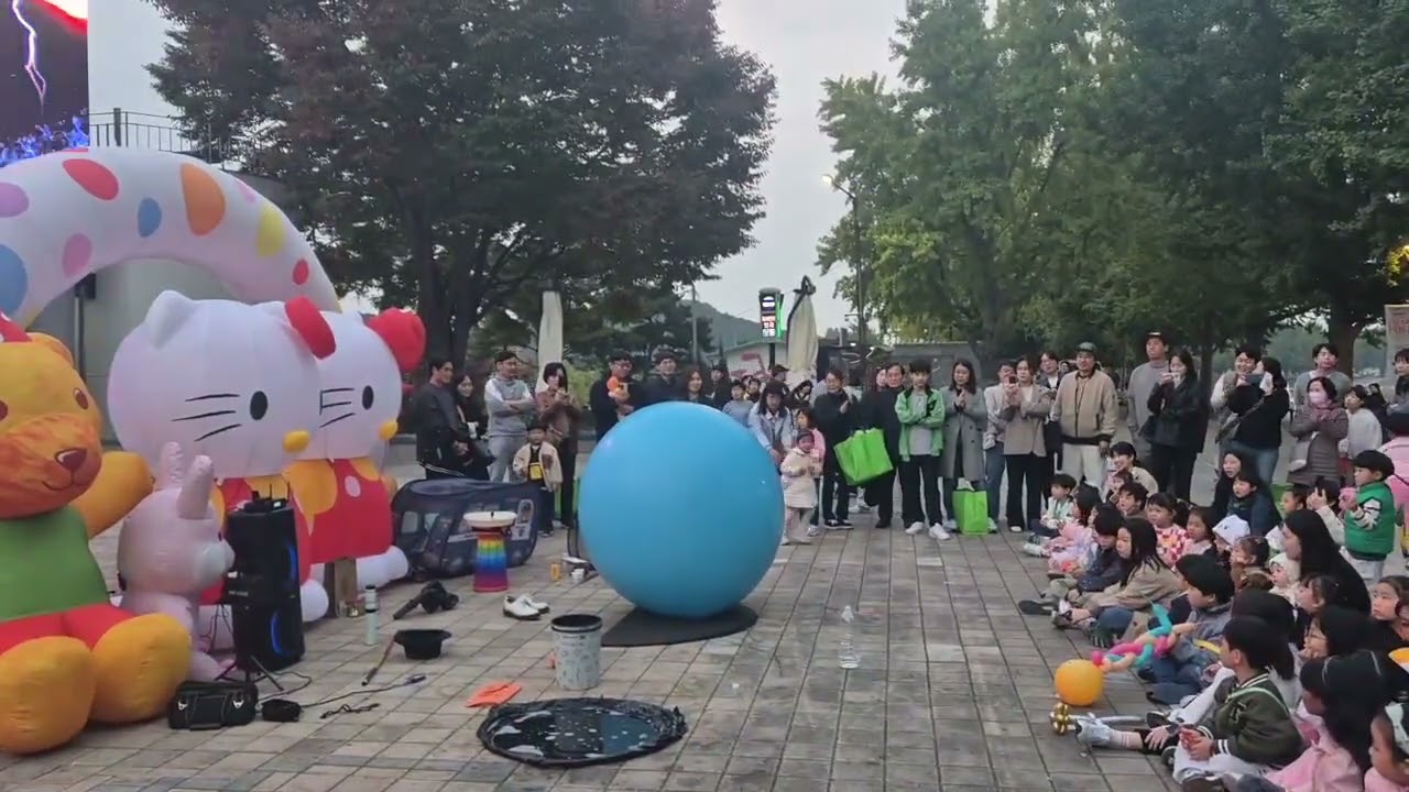 서준이네 원 행사#비눗방울아저씨